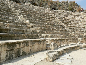 Beit She'an Teatro  scalinata